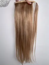 Cola de Caballo brasileña Remy, Real Beauty, cola de caballo, 100%, cabello humano liso, 60/100/120g
