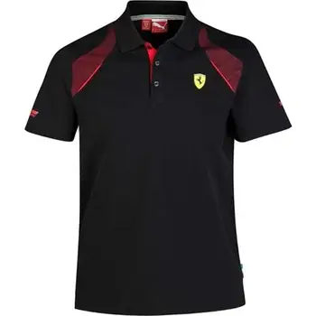 

Ferrari men's Polo SF Black size L