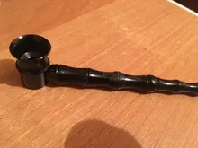 Hand-Pipe Tobacco Non-Stick Black for Home-Party DIY Christmas Xmas/Heat-resistant/Non-stick