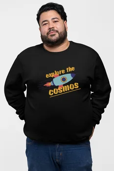 

Angemiel Wear Cosmos Black Men 'S Sweatshirt