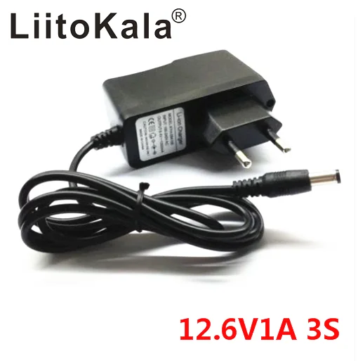 Lithium Battery Charger 12.6V 5A 3A 1A 3 series lithium Cbattery 12V + US EU AC power cord