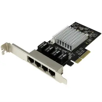 

STARTECH 4PORT GIGABIT NETWORK ADAPTER CARD W/ INTEL I350-AM4 CHIP PCIE