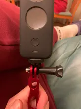 Mini Tripod Mount Adaptor Aluminum Alloy CNC 1/4 Screw Head Adapter for GoPro Hero 8