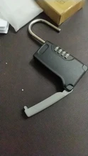 Alta calidad llave caja 4-contraseña Digital cerradura de combinación con gancho de Metal Mini de secreto de la caja para casa Villa caravana