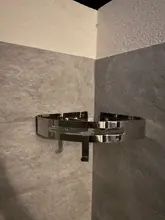 304-Stainless-Steel Shelves Floating-Shelf Storage-Rack Wall-Mounted Bathroom Cornner