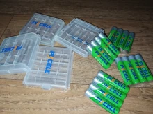 Rechargeable-Battery Batteries Case-Holder Pkcell Aaa Self-Discharge 850mah Ni-Mh 