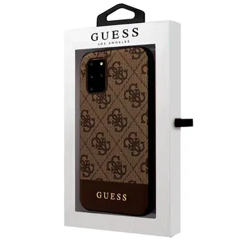 

Case cover Samsung G985 Galaxy S20 Plus license Guess fabric Marron