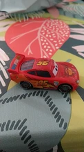 Disney Pixar-Coche de juguete de Metal fundido a presión Cars 3 2, 1:55, Rayo McQueen, Jackson Storm, cosechadora, excavadora, juguete para niños, regalo para el coche