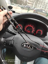 Coche LED tira de decorativo de estilismo de luz ambiental 30CM 15 lámpara SMD LED impermeable Flexible de la atmósfera blanco rojo amarillo azul