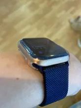 Funda transparente para Apple Watch Serie 6 SE 38MM 44MM 360 completamente transparentes Pantalla de TPU blando Protector para Iwatch cubierta 5 4 3 40MM 42MM