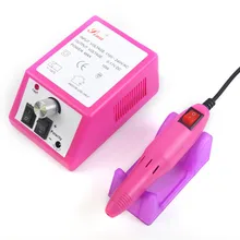 20000 ОБ/мин Электрический набор сверлильных станков для ногтей маникюрная пилочка для ногтей сверла головки педикюр пилка для полирования ногтей буровое оборудование