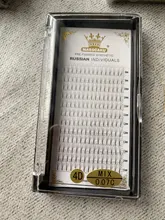 MASSCAKU-pestañas de visón falso, extensiones de pestañas profesionales prefabricadas, anchas, 3d/4d/5d/6d/10d/20d, volumen ruso