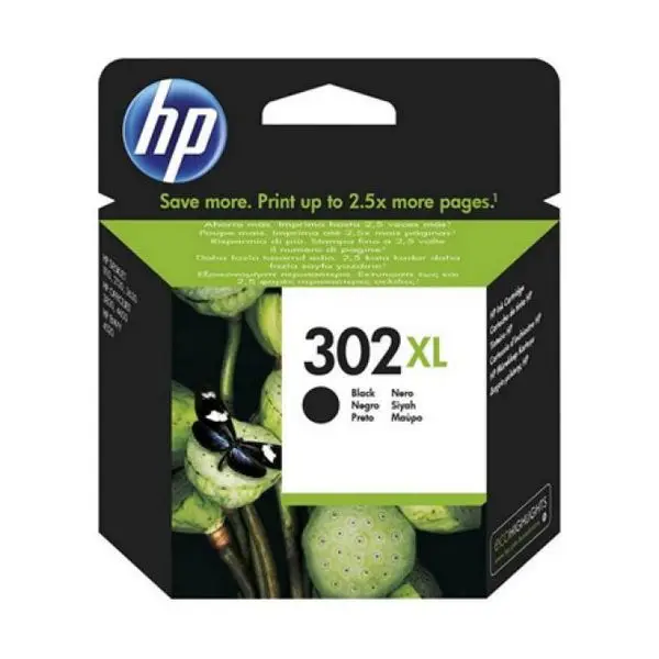 Чернильный картридж hp 302XL(F6U68AE) черный