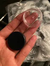 20 Uds 2g 3g 5g 10g 15g 20g portátil de plástico cosmético frascos vacíos botellas transparentes de sombra de ojos maquillaje crema Envase de bálsamo de labio ollas