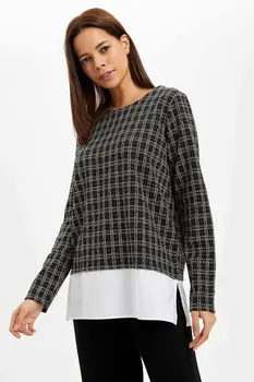 

DeFacto WomanLongSleeveT-Shirt-R2237AZ19CW