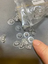 100 unids/pack sostenedores de pendientes tapones de tuerca de caucho de silicona pendiente espalda manga pendiente ganchos a granel cadenas para joyería de manualidades