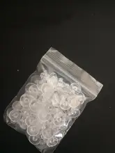 Earring Jewelry Findings Backs-Stopper Making-Accessories Earnuts Rubber for DIY 100pcs/Lot