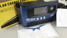 Dual-Usb Controller Regulator-Charge Auto-Solar-Cell-Panel-Charger MPPT Lcd-Display 30/40/50-/..