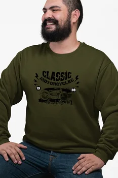 

Angemiel Wear Motorcycles Green Men 'S Sweatshirt