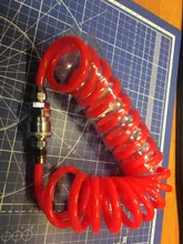 Hose-Tube Connector Spring Air-Compressor Spiral-Pipe Flexible PU with Pu0805/Spring/Spiral-pipe/..