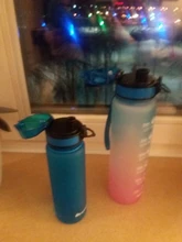 Botella de agua de gran capacidad de 32Oz, con marcador de tiempo, a prueba de fugas, coctelera deportiva para Fitness, para ciclismo