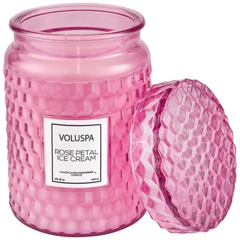 

Scented Candle Voluspa-ice cream with rose petals