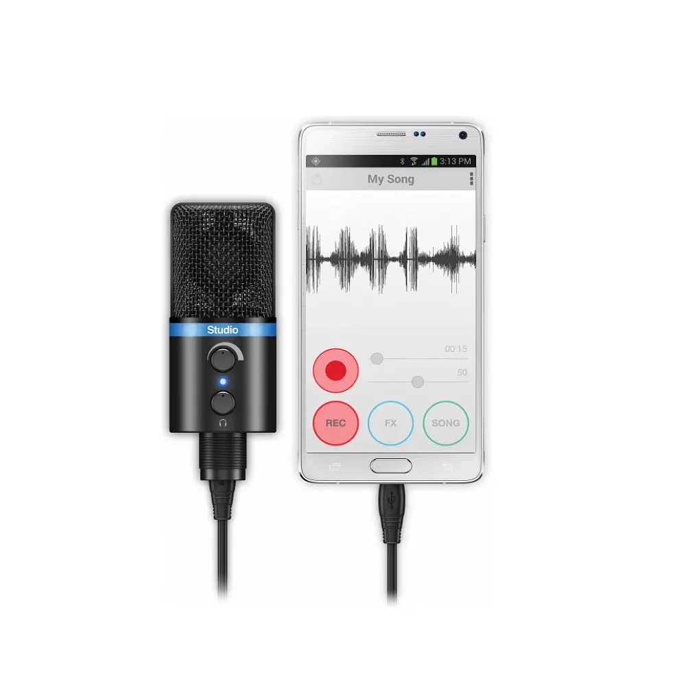 Студийный конденсаторный микрофон IK Multimedia iRig Mic Studio