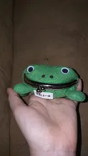 Monedero de rana para mujer, cartera con forma de Manga, monedero bonito, regalo para niños y adultos, 1 ud.