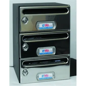 

MAILBOX HORIZONTAL MERCURY-6 GROUP 3 PIECES