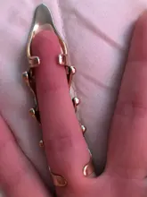 Docona-Anillos Midi Punk para mujer, armadura de Calavera, oro gótico, anillo ajustable de aleación, joyería de fiesta