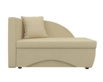 

Couch Trio eco-leather beige left
