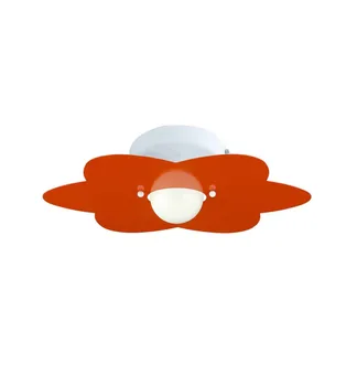 

Flower ceiling light orange ceiling and wall for kids rooms and stanzette children