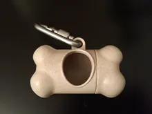 Dispensador de bolsas de viaje para caca de perro o mascotas, bolsa de basura, portador dispensador de bolsas de plástico