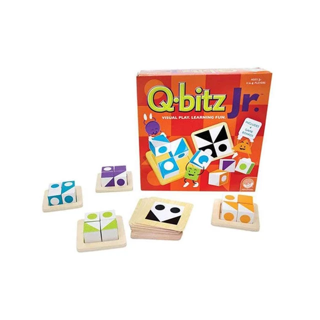 mindware, Toys, Qbitz By Mindware Visual Dexterity Cubed Game Neat And  Complete Excellent