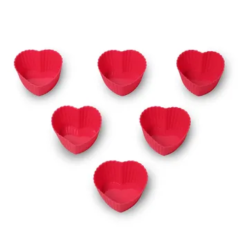 

A set of 6 silicone molds 7*7*3 cm Kamille, kml-7709