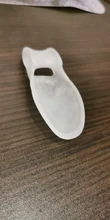 Separador de dedos para juanete de silicona, ajuste de ectropión, Corrector de Hallux Valgus, aparato exterior para el cuidado de los pies, 6 uds.