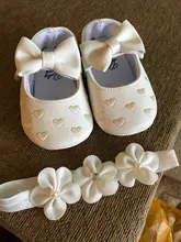 Ma & Baby-zapatos de lazo de piel sintética para recién nacidos, calzado de princesa para fiesta de cumpleaños, zapatos de cuna blandos, 0 a 18 meses