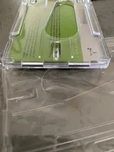 XRHYY-10 soportes de tarjeta de identificación de alta resistencia, plástico duro, soporte claro Horizontal y Vertical con ranuras para pulgar, tarjetero de identificación de 2 a 3