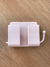 Caja de almacenamiento para teléfonos móviles, soporte de pared con ganchos para Control remoto, soporte de carga para llaves, organizador para cocina, accesorio para el hogar