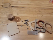 Área de alimentación de agua para granja de hormigas, granja acrílica de humedad con área de alimentación, hormiga insecto villa