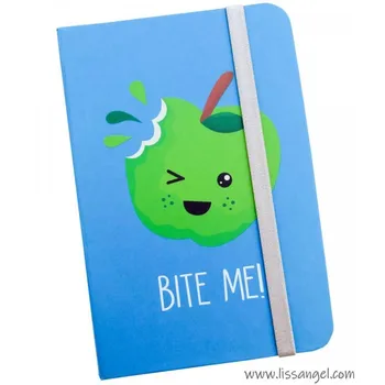 

"Bite Me" Apple Notebook (A6)