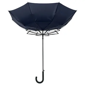 

Umbrella-walking stick unit wind, Blue