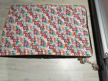 Cama grande para perro, colchoneta de espuma viscoelástica, transpirable, colchón ortopédico de fondo Oxford, para mascota mediana grande pequeña