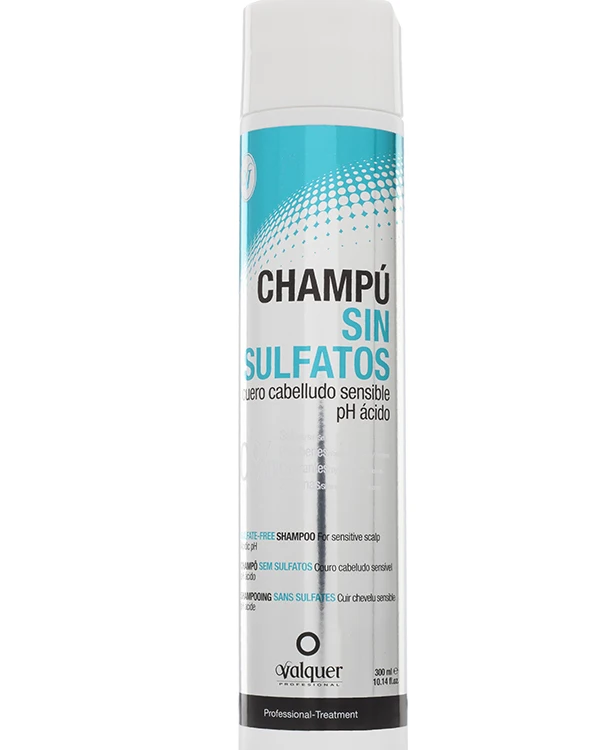 Шампунь без сульфата Valquer чувствительная кожа головы кислотный рН лечебный