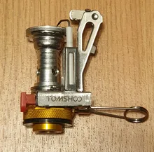 Canister Stove Ultralight TOMSHOO Picnic Outdoor Portable Mini Camping Folding Burner