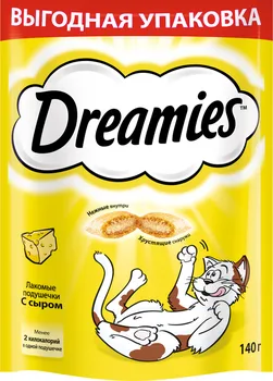 

Dreamies soft pads, cheese, 140g.