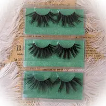 MB-pestañas de visón 25mm, 200/100/50/5 pares, venta al por mayor, 5D, 25 MM, imitación cils, maquillaje espectacular, largo, Pestañas postizas