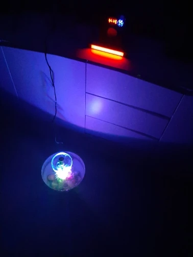 USB Water Pump Ultra-quiet with Power Cord Waterproof Fountain with 12 LED Light for Garden Water Pump Aquarium Fountain фонтан photo review