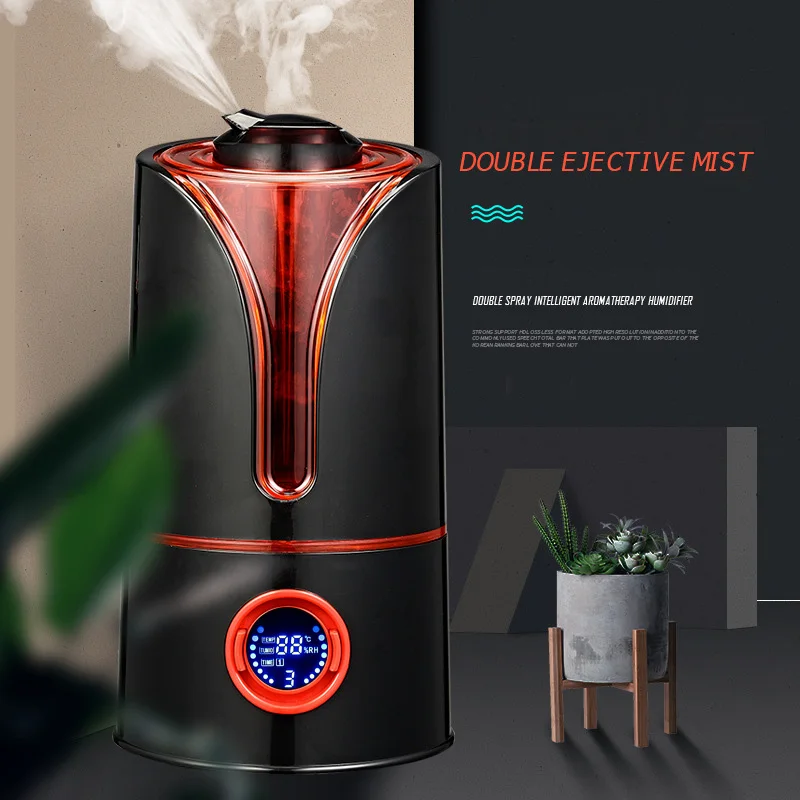 

Wholesale fixed-time air humidifier 3.5L large-capacity household dual-jet intelligent silent aromatherapy humidifier atomizer