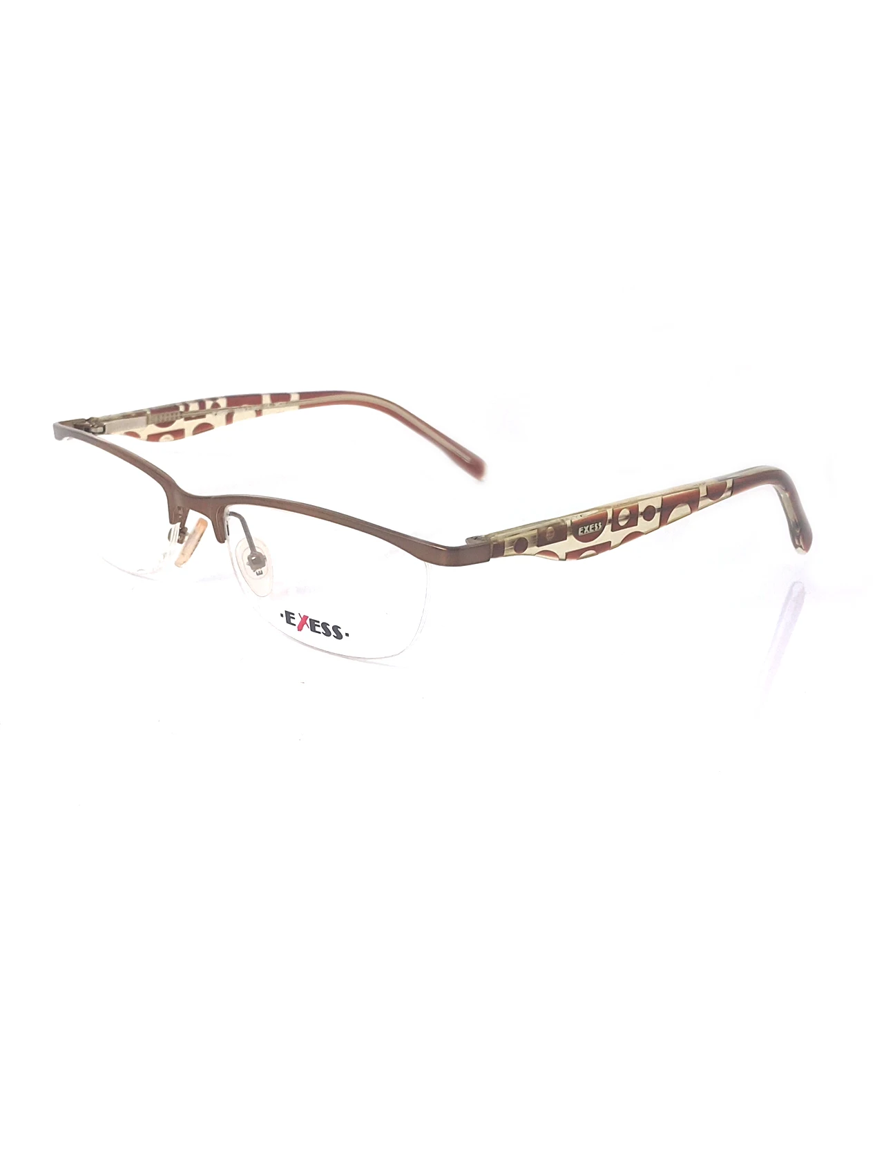 

Women's Image glasses e 3131 6085 53 metal optical demo Glass 53 -- exess